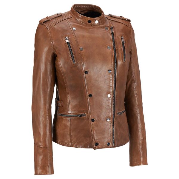 Women Leather Jacket - Image 1