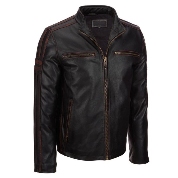 Men Leather Jacket - Image 1