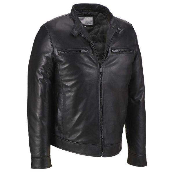 Men Leather Jacket - Image 1