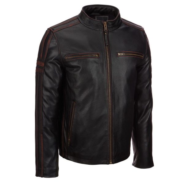 Men Leather Jacket - Image 1