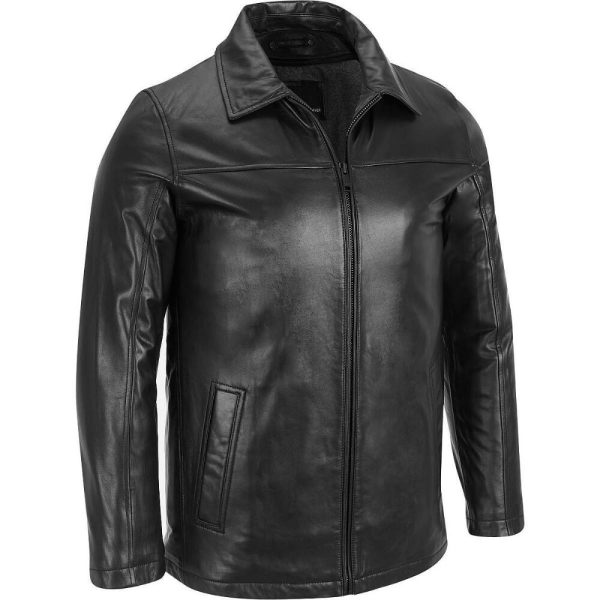 Men Leather Jacket - Image 1