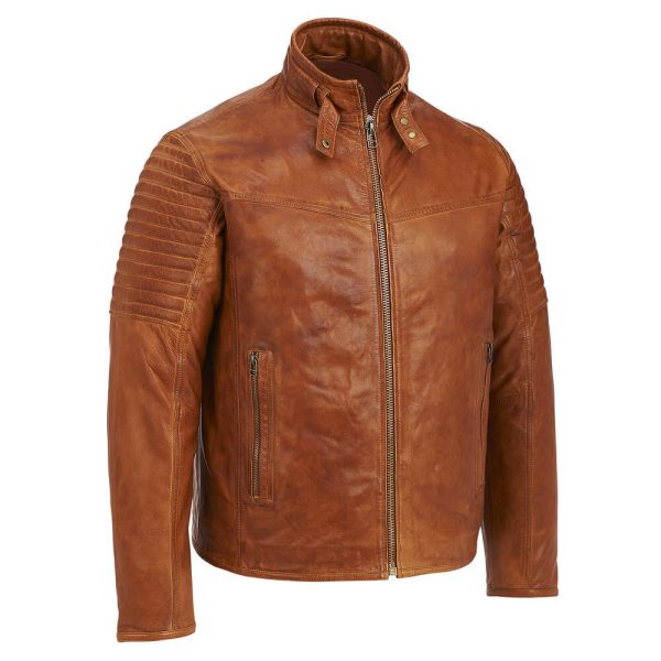 Men Leather Jacket - Image 1