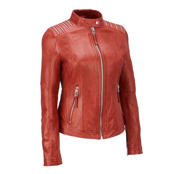 Women Leather Jacket - Image 1