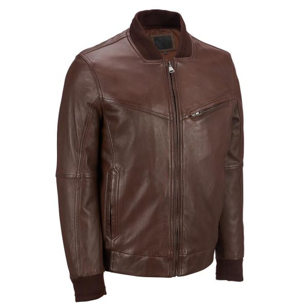 Men Leather Jacket - Image 1