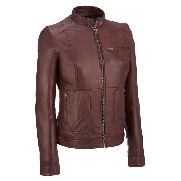 Women Leather Jacket - Image 1