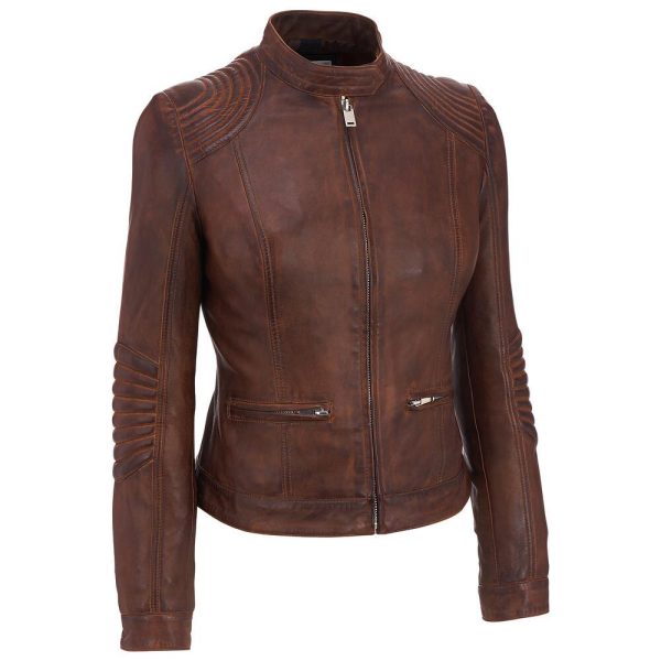 Women Leather Jacket - Image 1