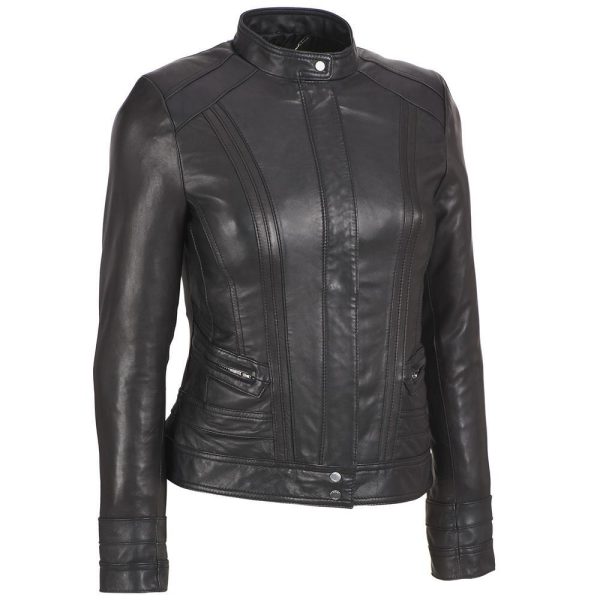 Women Leather Jacket - Image 1