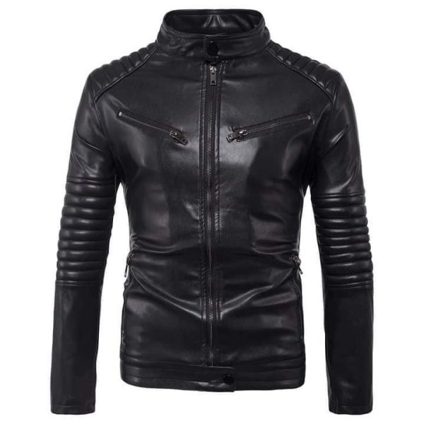 Men Leather Jacket - Image 1